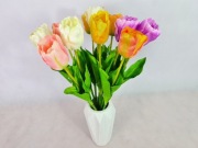 Tulipan sztuczny mix kolorów 