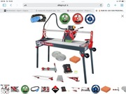 Przecinarka stołowa rubi dc-250 55941 max zestaw