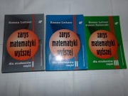 Zarys matematyki wyższej - Roman Leitner część 1, 2, 3