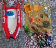 Playmobil Wild Life (5559) Ponton z kłusownikami 