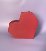 Pudełko w kształcie serca 30x30x10 cm