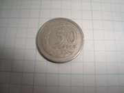 Polska moneta 50 gr groszy 1990