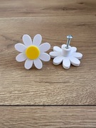 Gałka meblowa dziecięca stokrotka uchwyt dekoracyjny kwiatek