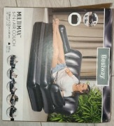 dmuchana dwuosobowa sofa kanapa rozkładana łóżko do spania Bestway 75054