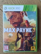 Max Payne 3 Xbox 360 zafoliowana