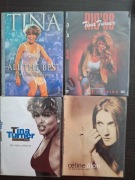 Tina Turner  Celine Dion  4 dvd 