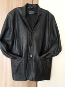 Męska Kurtka Skórzana  REAL LEATHER  2XL  / 3 XL
