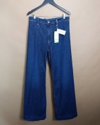 nowe guess spodnie damskie m 30 granatowe jeansy lux premium 