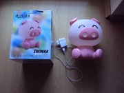 Lampka Dekoracyjna Dla dzieci Świnka LED