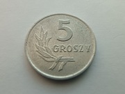 Polska PRL 5 groszy 1968