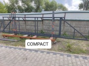 Brama przesuwna rama/stelaż 5mx1,42m, ocynk ogniowy+RAL,4m, 6m, 6,7m, 7,5m