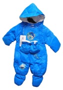 Kombinezon z rękawiczkami dla chłopca 3-6M - NOWY