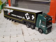 Herpa Volvo FH z naczepą kurtynową jumbo W.Mayer