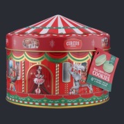 Becky's makaroniki z nadzieniem truskawkowym i waniliowym w pudełku 25x 6 g