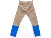 Levi's 508 W30 L32 beżowe spodnie jeansy selvedge