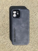 Nowe Etui iPhone 12 (Niebieski, Owcza Skóra)