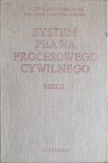 System prawa procesowego cywilnego tom II post. rozpozn. Ossolineum