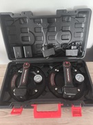 Zestaw 2 przyssawek akumulatorowych z manometrem do płytek/ szkla