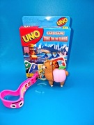 Karty UNO – BRAINROT +  Brelok Lama w Jabłku (silikon