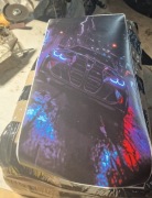 Naklejka folia  na slupek slubki do auta bmw 