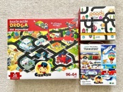 CzuCzu puzzle jak działa transport +  duuuże puzzle drogi + Londji drogi 