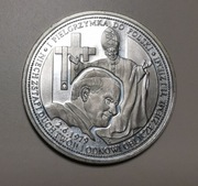 Numizmat Jan Paweł II 2005 rok. srebro