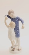 Porcelanowa figurka tańczącej pary B&G Kopenhaga