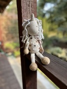 Jednorożec wykonany na szydełku crochet unicorn