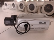 Kamera kompaktowa + statyw + obiektyw