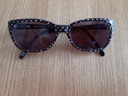 Oprawki damskie TONNY czarne w białe kropki