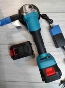 Szlifierka kątowa akumulatorowa Diaks Zestaw z 2 akumulatorami