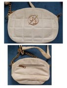 Torebka damska biała FB Pikowana 