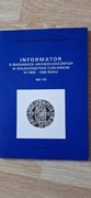 Informator o badaniach archeologicznych w 
