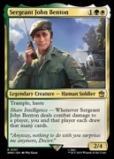 Karta Magic the Gathering:Sergeant John Benton