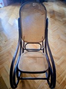 Fotel bujany: Bujak Typ B-825. Fabryka Mebli Giętych Jasienica. Buk