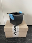 Spot SQUARES 50x1 230V wpuszczany czarna struktura