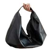 NOWA czarna torba hobo duża torebka shoperka shopperbag