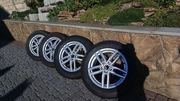 4x Felgi aluminiowe DEZENT + opony 5x112 Audi Mercedes 17 CALI ET45