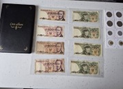 Banknoty i monety PRL, album do monet gratis, 100 zł Waryński 1976r. rzadki