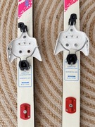 Narty biegowe 140, kijki + buty 36