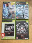 Gry Xbox Classic komplet 4 sztuki Mortal Kombat Pariah Redeemer
