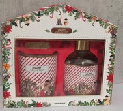 Nowy zestaw prezentowy  świeca zapachowa cynamon 