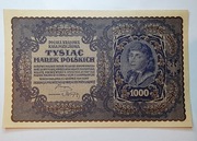 1000 marek polskich 1919, III Serja C, Stan UNC-