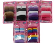 Gumki do włosów 12szt mix kolorów
