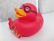 Kolekcjonerska Gumowa Kaczka - Beer (Piwo) - Kaczuszka Czerwona
