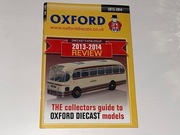 Oxford Diecast Review 2013-2014 katalog modeli