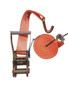 Klamra napinacz pasa transportowego 50mm wraz z pasem 8m