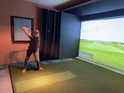 Symulator golfa na bazie TRACKMAN 4