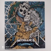 Duży obraz na płótnie Metallica czachy 85x100