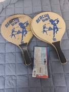 B446/1 Happy People zestaw drewnianej piłki plażowej plaża 